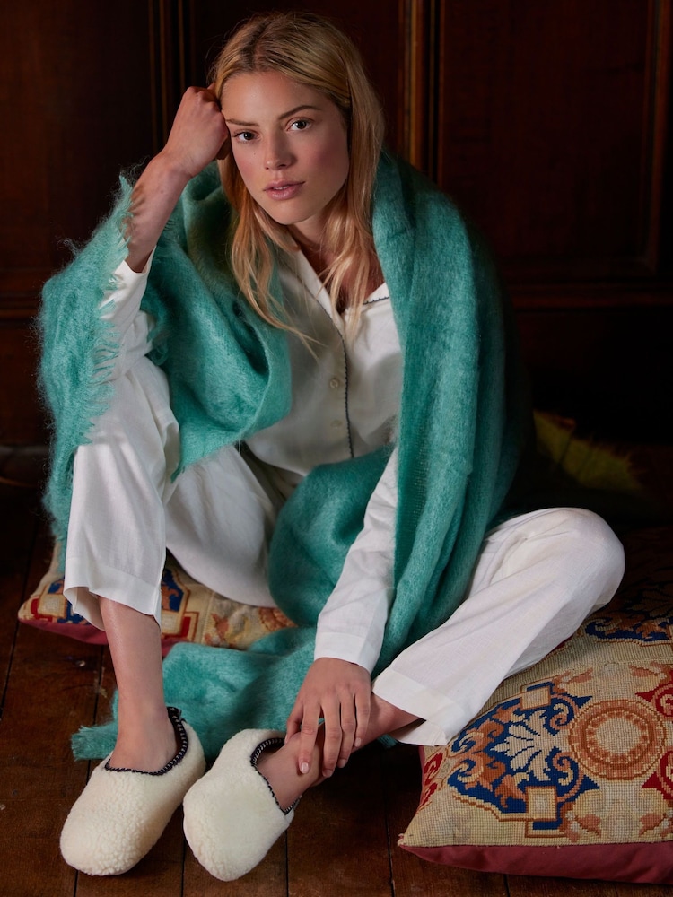 Penelope Chilvers Cream Peaseblossom Slippers - صورة 1 من 3