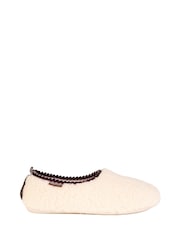Penelope Chilvers Cream Peaseblossom Slippers - صورة 2 من 3