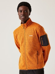 Regatta Orange Newhill Full Zip Fleece - Image 1 of 7