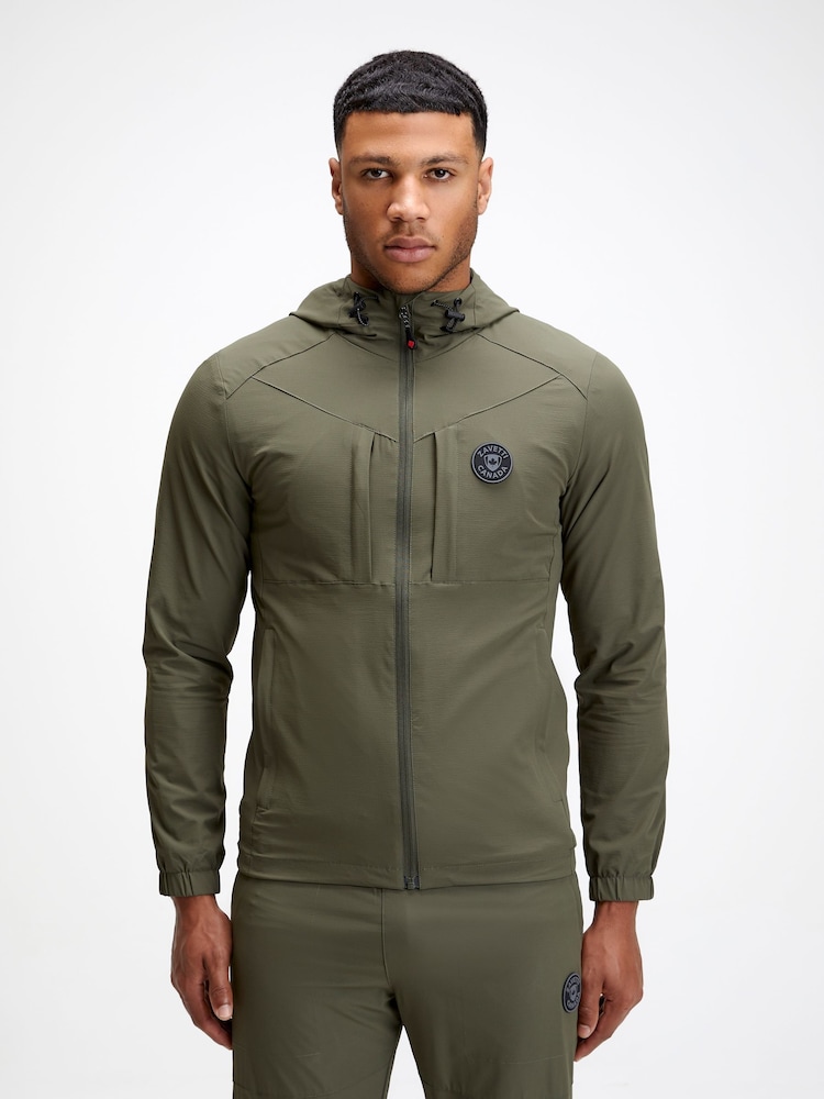 Zavetti Canada Mens Dentero Woven Zip Through Hoodie - Image 1 of 6