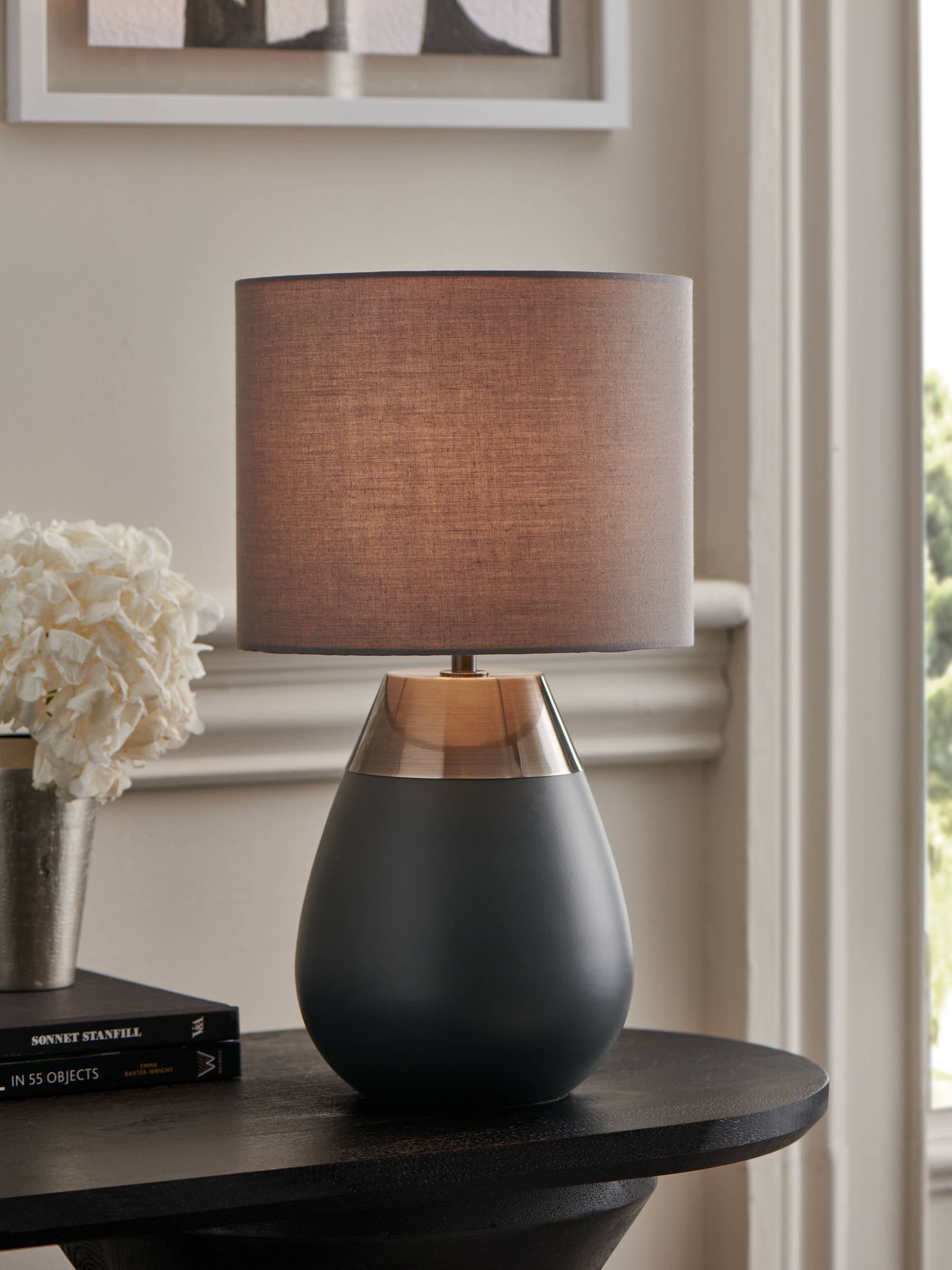 Grey table lamp next discount