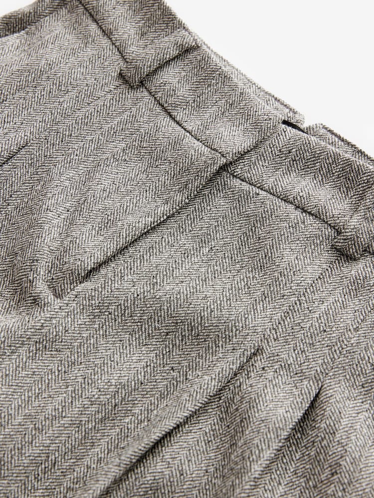 chevrons - Pantalon large texturé à poignée chaude - Image 6 of 7