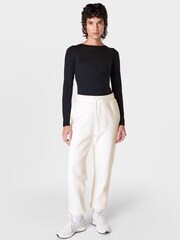 Sweaty Betty All Day Long Sleeve Black Bodysuit - Image 3 of 8