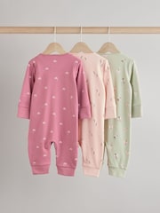 Pastel con personaje - Pijamas tipo pelele de algodón 100 % con cremallera y estampado para bebé (0 meses - 3 años) - Imagen 2 de 10