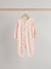 Pastel con personaje - Pijamas tipo pelele de algodón 100 % con cremallera y estampado para bebé (0 meses - 3 años) - Imagen 5 de 10