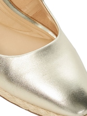 Dune London Gold Cadance Slingback Espadrilles - Image 6 of 8