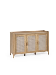 Julian Bowen Brown Sydney 3 Door Sideboard - Image 3 of 6