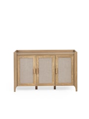 Julian Bowen Brown Sydney 3 Door Sideboard - Image 4 of 6