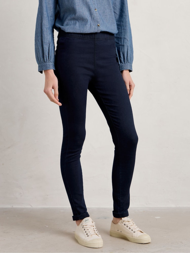 Seasalt Cornwall Blue Bosvenning Jeggings - Image 1 of 5
