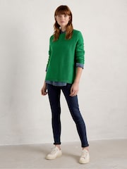 Seasalt Cornwall Blue Bosvenning Jeggings - Image 2 of 5