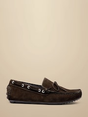 Charles Tyrwhitt Brown Driving Loafers - Image 1 of 4