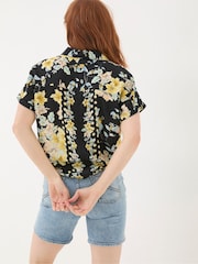 FatFace Cali Black Citrus Floral Shirt - Image 2 of 7