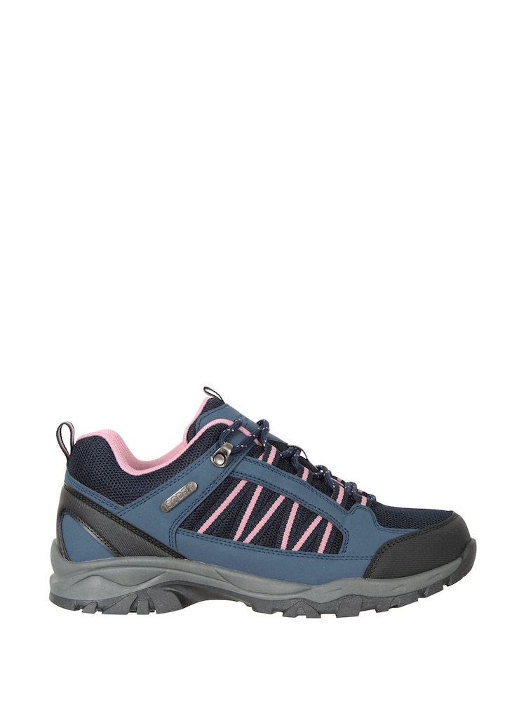 Mountain Warehouse Blue Womens Path Waterproof Walking Shoes - Image 1 of 5