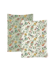 Cath Kidston Summer Birds Tea 100% Cotton Towels Set Of 4 - Image 2 of 2