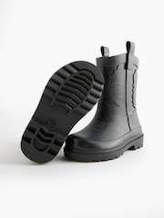 Black Western Wellies - Image 3 of 4