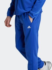 Blau - adidas Essentials Trainingsanzug mit großem Logo - Bild 3 von 7