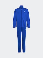 Blau - adidas Essentials Trainingsanzug mit großem Logo - Bild 5 von 7