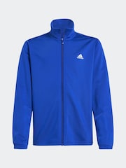 Blau - adidas Essentials Trainingsanzug mit großem Logo - Bild 6 von 7