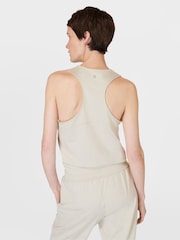 Sweaty Betty Creme Beige Marl Gaia Yoga Tank - Image 2 of 7