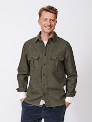 Aubin Ravendale Wool Overshirt - Image 1 of 5
