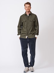 Aubin Ravendale Wool Overshirt - Image 3 of 5
