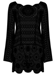 Joe Browns Black Boho Crochet Beach Cover-Up - Image 5 of 5