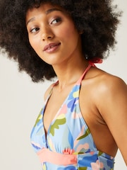 Azul claro - Regatta Womens Flavia Costume II Swimsuit - Imagen 5 de 9