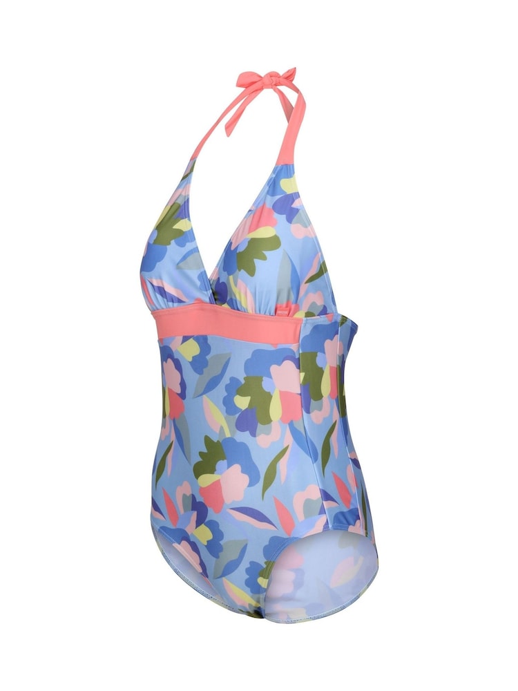 Azul claro - Regatta Womens Flavia Costume II Swimsuit - Imagen 9 de 9