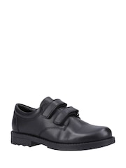 Hush Puppies Senior Barry Black Shoes - Image 2 of 4