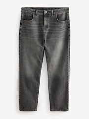Grey Mid Straight Fit Vintage Wash Denim Jeans - Image 7 of 9