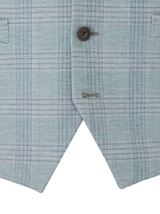 Skopes Grey Montalvo Check Tailored Fit Waistcoat - Image 5 of 5