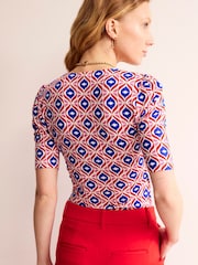 Boden Red Olive Sleeveless Blouses - Image 2 of 5