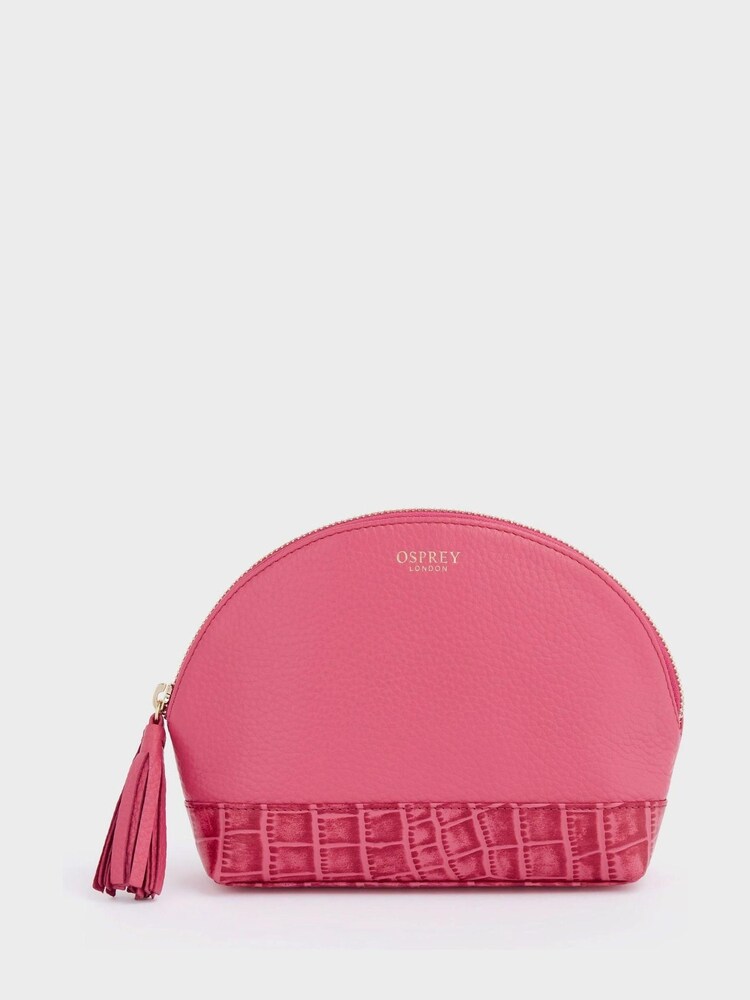 OSPREY LONDON The Kellie Leather Make-Up Bag - Image 1 of 4