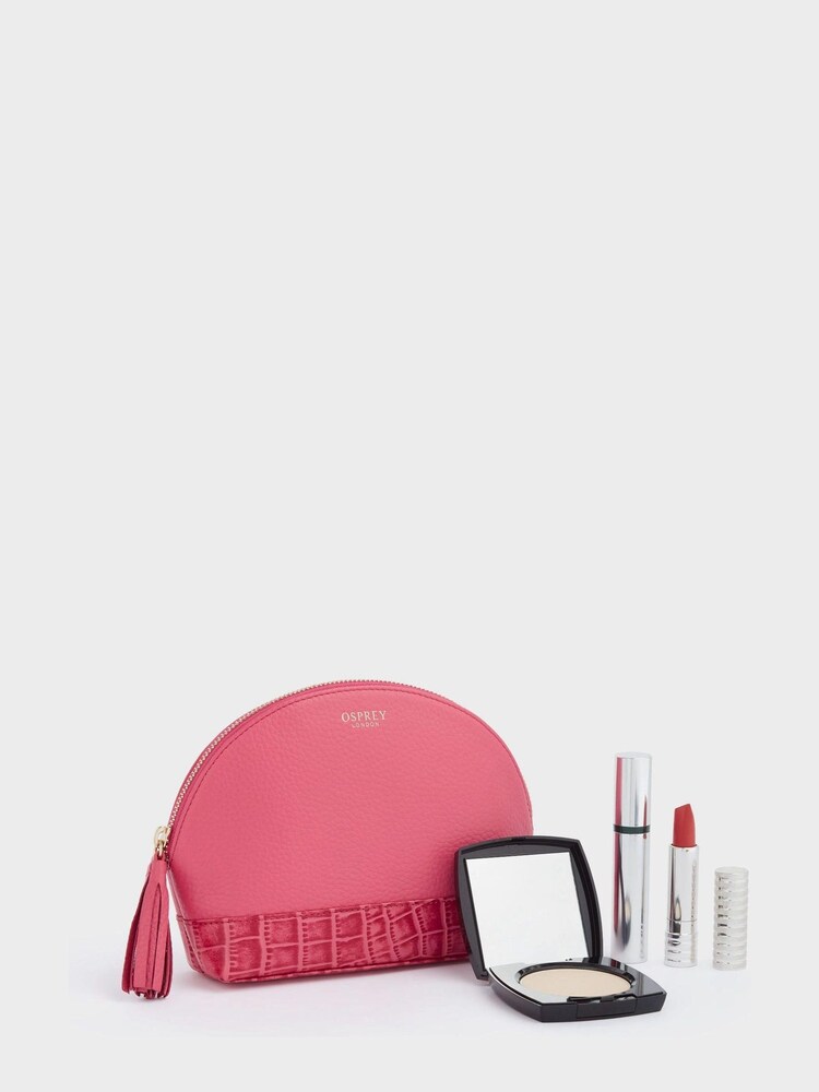 OSPREY LONDON The Kellie Leather Make-Up Bag - Image 2 of 4