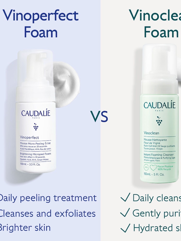 Caudalie Vinoperfect Brightening Micropeel Foam 100ml - Image 4 of 4