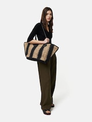 Jigsaw Green 100% Linen Wide Leg Trousers - Image 4 of 6