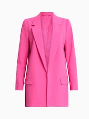AllSaints Pink Aleida Tri Blazer - Image 7 of 7