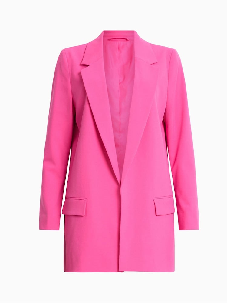 AllSaints Pink Aleida Tri Blazer - Image 7 of 7