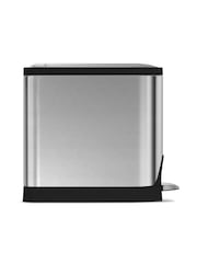 simplehuman Brushed Steel 10L Butterfly Pedal Bin - Image 1 of 5
