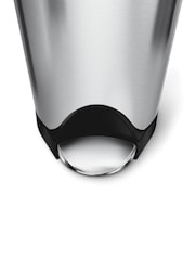 simplehuman Brushed Steel 10L Butterfly Pedal Bin - Image 4 of 5