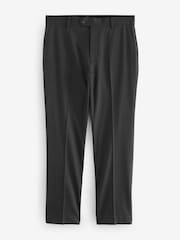 Charcoal Grey Textured Smart Trousers - Image 7 of 9