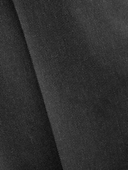 Charcoal Grey Textured Smart Trousers - Image 9 of 9