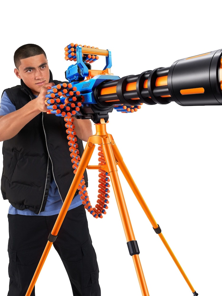 Zuru X-Shot Insanity Motorized Rage Fire Toy Gatling Gun - Image 1 of 6