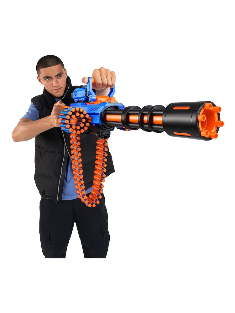 Zuru X-Shot Insanity Motorized Rage Fire Toy Gatling Gun - Image 2 of 6