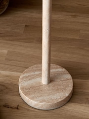 Natural Travertine Kitchen Roll Holder - Image 3 of 4