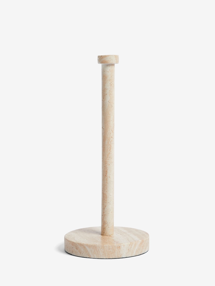 Natural Travertine Kitchen Roll Holder - Image 4 of 4