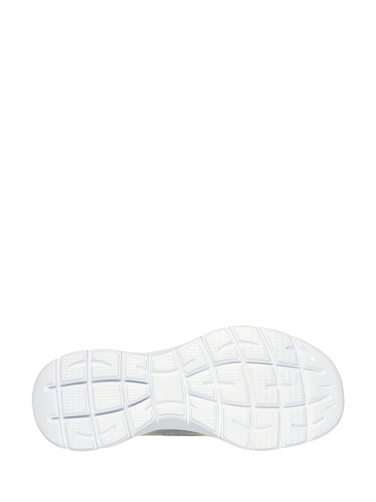 Skechers Grey Pink Womens Slip In Summits Dazzling Haze Trainers - Image 3 of 3