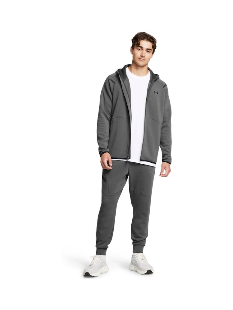 Under Armour Grey Unstoppable Fleece Joggers - Image 1 of 4