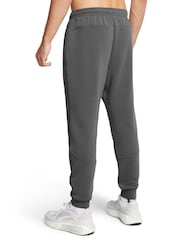 Under Armour Grey Unstoppable Fleece Joggers - Image 2 of 4