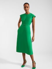 Hobbs Green Meera Dress - Image 1 of 4